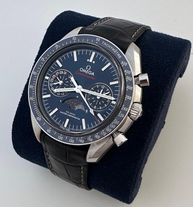 Omega - Speedmaster Moonphase Blue Dial -, Handtassen en Accessoires, Horloges | Heren