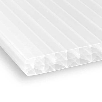 Polycarbonaat kanaalplaat 16 mm X structuur opaal, Benelux beschikbaar voor biedingen