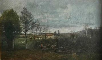 Armand Beauvais (1840-1911) - NO RESERVE - Coucher de Soleil