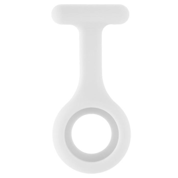 Fako - Verpleegstershorloge - Siliconen Hoesje - Wit, Handtassen en Accessoires, Horloges | Dames, Verzenden