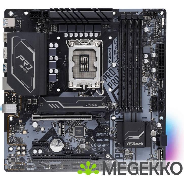Asrock H670M Pro RS, Computers en Software, Overige Computers en Software, Nieuw, Verzenden