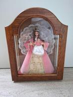 Beeld - Maria en Jezus onder houten kapel - 42 cm - Antiek -, Antiek en Kunst