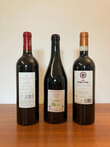 2019 Ornellaia Le Serre Nuove & 2018 Riecine Chianti, Nieuw