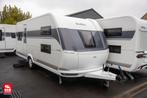 HOBBY De Luxe 515 UHK, Caravans en Kamperen, Caravans, Vast bed, Kachel, Rondzit, Hobby