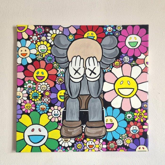 Midi (XX) - Pop Art - KAWS Inspired Companion & Murakami, Antiek en Kunst, Kunst | Designobjecten