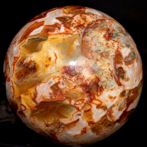 Dragon Ball Sphères dagate mousse rouge naturelle rares. -, Verzamelen, Dierenverzamelingen