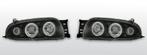 Koplampen Angel Eyes | Ford Fiesta MK4 1995-1999 | zwart, Verzenden, Nieuw, Ford