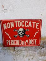 Wandbord - pericolo - Metaal