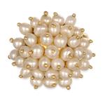 Ring - 18 karaat Geel goud - Parel