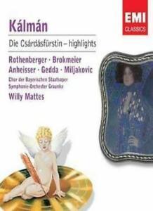 Die Csardasfurstin [Highlights] (Mattes) CD  724358687521, CD & DVD, CD | Autres CD, Envoi