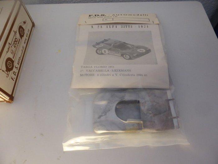FDS 1:43 - Voiture miniature - Alfa Romeo 33/3 Targa Florio, Hobby en Vrije tijd, Modelauto's | 1:5 tot 1:12