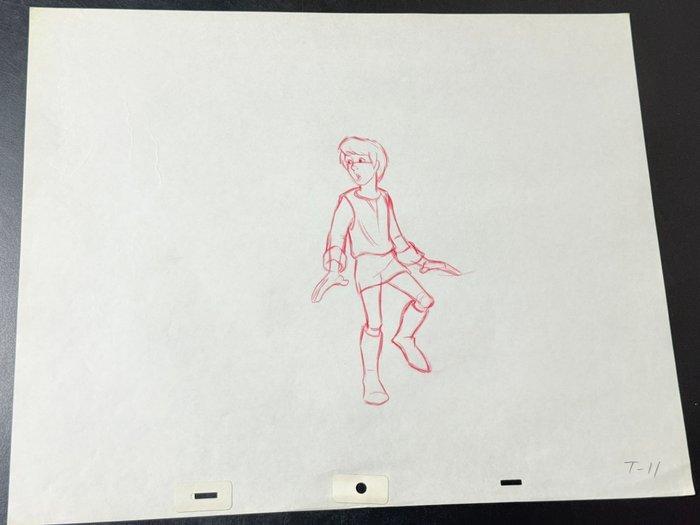 Walt Disney - Oorspronkelijke animatie tekening van Taran, Verzamelen, Disney