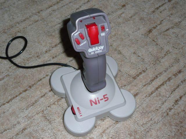 Quickjoy Flight Stick N-Pro-Standaard (NES) Gebruikt, Games en Spelcomputers, Games | Nintendo NES, Ophalen of Verzenden
