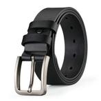 Fako Fashion® - Riem Heren - Zwart - 110 cm - Broekriem -, Kleding | Dames, Riemen en Ceinturen, Verzenden, Nieuw