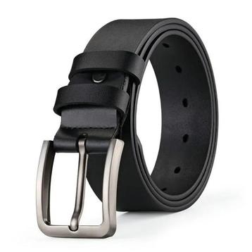 Fako Fashion® - Riem Heren - Zwart - 110 cm - Broekriem - beschikbaar voor biedingen