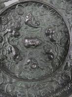 Spiegel- Gelukkige wezens, eekhoorns en vogels te midden van, Antiek en Kunst