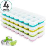 2dekans | Loti Living IJsblokjesvorm - 4 stuks - Groen,, Elektronische apparatuur, Koelkasten en IJskasten, Ophalen of Verzenden