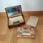 Naaidoos - Hout, Metaal, Zilver, parelmoer, Antiek en Kunst, Curiosa en Brocante