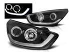 LED Tube DRL koplampen Black geschikt voor Hyundai Tucson, Auto-onderdelen, Verlichting, Verzenden, Nieuw, Hyundai