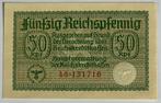 Deutsches Reich - Bezettingskosten. - 6 banknotes Reichsmark, Postzegels en Munten