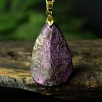 Purpuriet druzy zeldzaam – Hanger van ruwe steen uit de