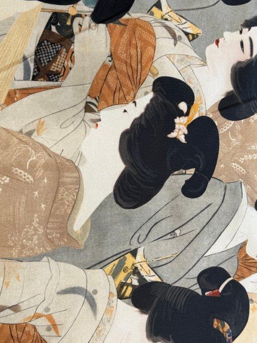 Theater van de Geishas – Elegantie van de Oriënt op, Antiek en Kunst, Antiek | Tapijten, Tafelkleden en Textiel