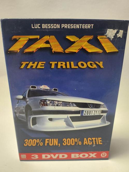 Taxi the Trilogy Box DVD, Cd's en Dvd's, Dvd's | Overige Dvd's, Zo goed als nieuw, Ophalen of Verzenden