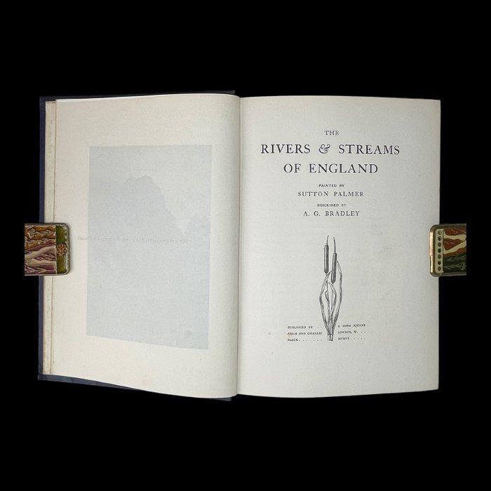 Sutton Palmer & Bradley - Rivers & Streams Of England - 1909, Antiek en Kunst, Antiek | Boeken en Manuscripten