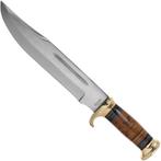 Rough Ryder Stacked Leather Bowie RR2006 vaststaand mes