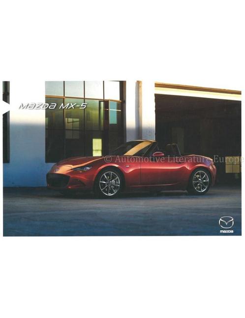 2015 MAZDA MX-5 BROCHURE FRANS, Boeken, Auto's | Folders en Tijdschriften