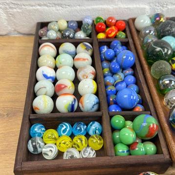 Marble collection selection of collectable US and EU marbles