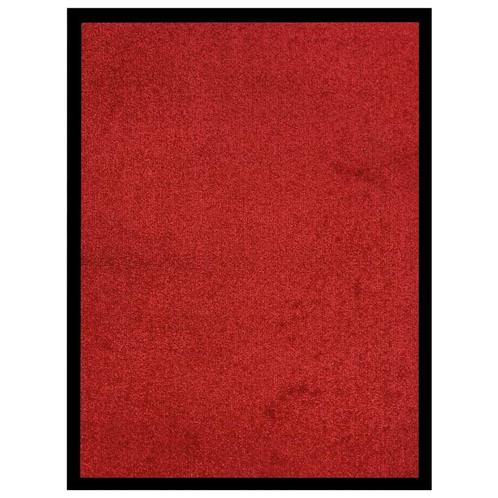 vidaXL Deurmat 60x80 cm rood, Tuin en Terras, Deurmatten, Nieuw, Verzenden