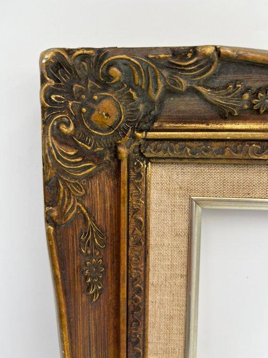 Lijst - Hout - Gouden oud Marco, Antiek en Kunst, Curiosa en Brocante