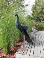 Staande pauw - Figurine - Métal, Antiek en Kunst