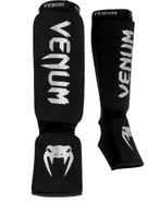 Venum Kontact Scheenbeschermers Zwart Zilver, Verzenden, Nieuw, Overige