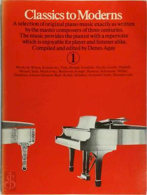 Classics to Moderns (piano score), Boeken, Taal | Engels, Verzenden