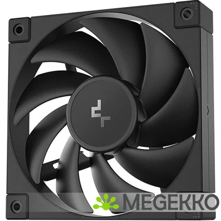 DeepCool FD12 Computer behuizing Ventilator 12 cm Zwart 1, Computers en Software, Computerkoelers, Nieuw, Verzenden