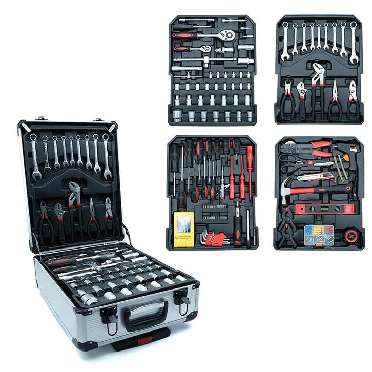 186-delige gereedschapskoffer/gereedschapstrolley, Articles professionnels, Agriculture | Outils, Enlèvement ou Envoi