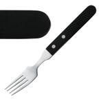 Steakvorken | RVS/Kunststof | 12 Stuks | Lengte 200mm Amefa, Verzenden, Nieuw in verpakking