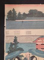 Kasumigasaeki from the series Famous Places of the Eastern, Antiek en Kunst