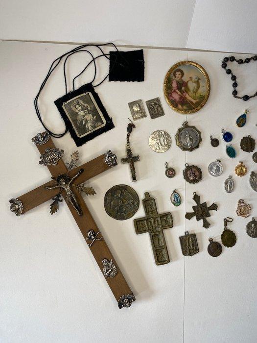 Religieuze en spirituele objecten (39) - Antiek - Glas,, Antiek en Kunst, Kunst | Niet-Westerse kunst