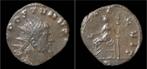 268ad Roman Aureolus billon antoninianus Fides seated left, Verzenden