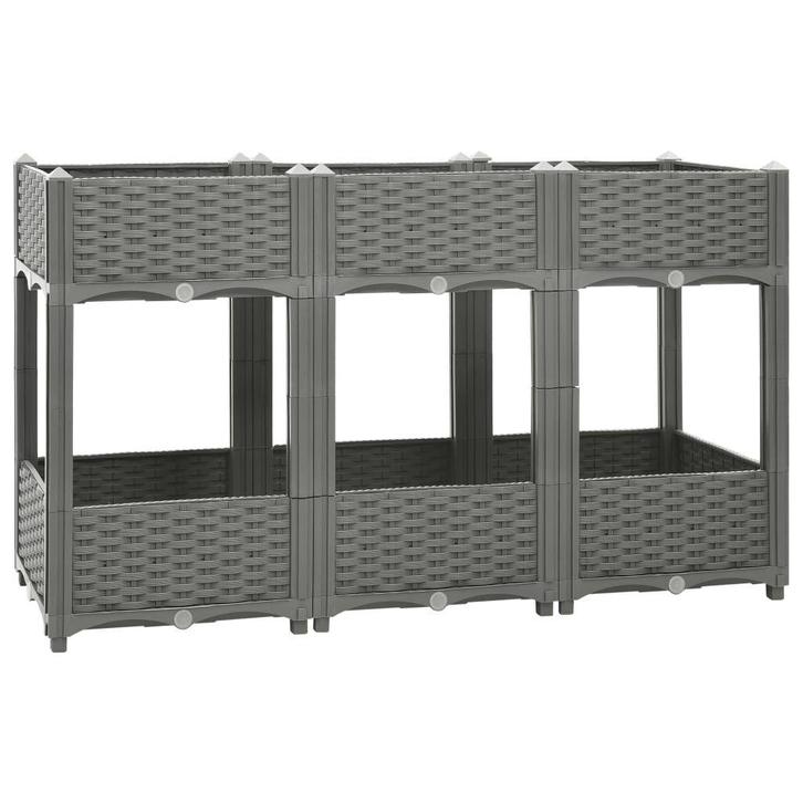 Grote plantenbak polypropeen | Retour Deal | 46% Korting, Tuin en Terras, Bloembakken en Plantenbakken, 60 cm of meer, 100 cm of meer