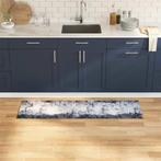 vidaXL Keuken Mat Other Ruwe Beton 45 x 150 cm Fluweel, Verzenden, Nieuw