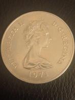 Gibraltar, Canada. Elizabeth II. 1 Dollar-25 New Pence