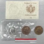 Monaco. 10 Francs 1982 Grace Kelly - Série de 3 monnaies, Postzegels en Munten, Munten | Europa | Euromunten