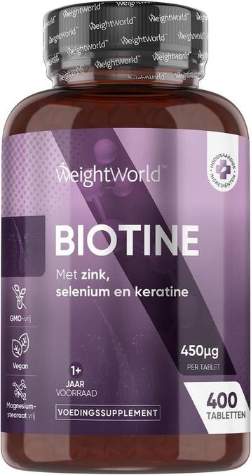 2dekans | WeightWorld Biotine, Zink, Selenium & Keratine beschikbaar voor biedingen