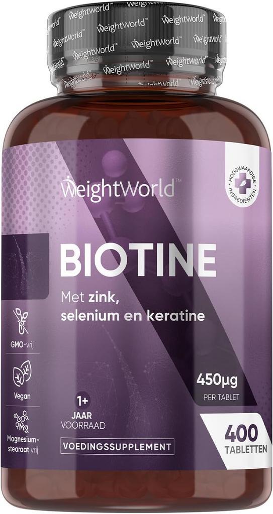 2dekans | WeightWorld Biotine, Zink, Selenium & Keratine, Doe-het-zelf en Bouw, IJzerwaren en Bevestigingsmiddelen, Ophalen of Verzenden