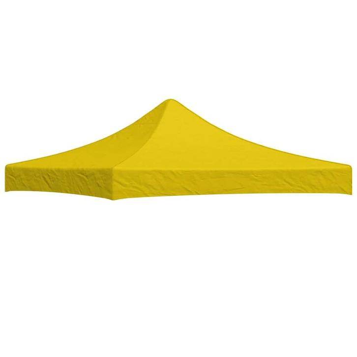 vidaXL Partytentdak 270 g/m² 3x3 m geel, Tuin en Terras, Partytenten, Nieuw, Verzenden