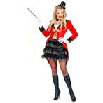 Circus Kostuum Rood Zwart Dames, Vêtements | Femmes, Verzenden
